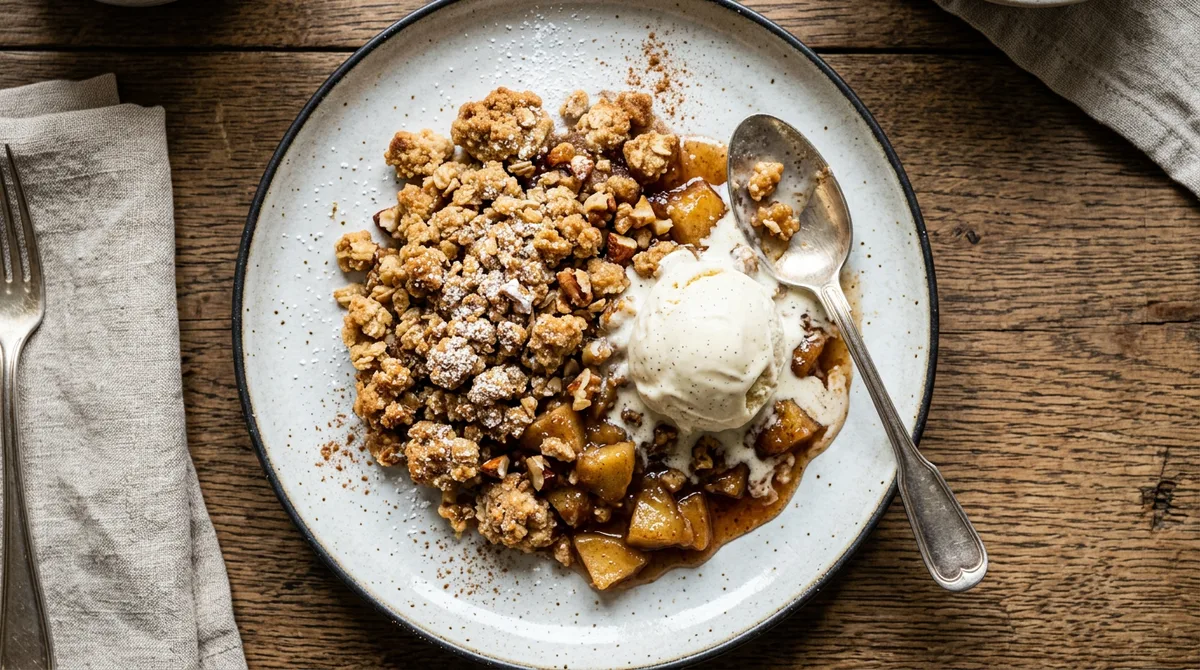 Cannabis Apple Crumble
