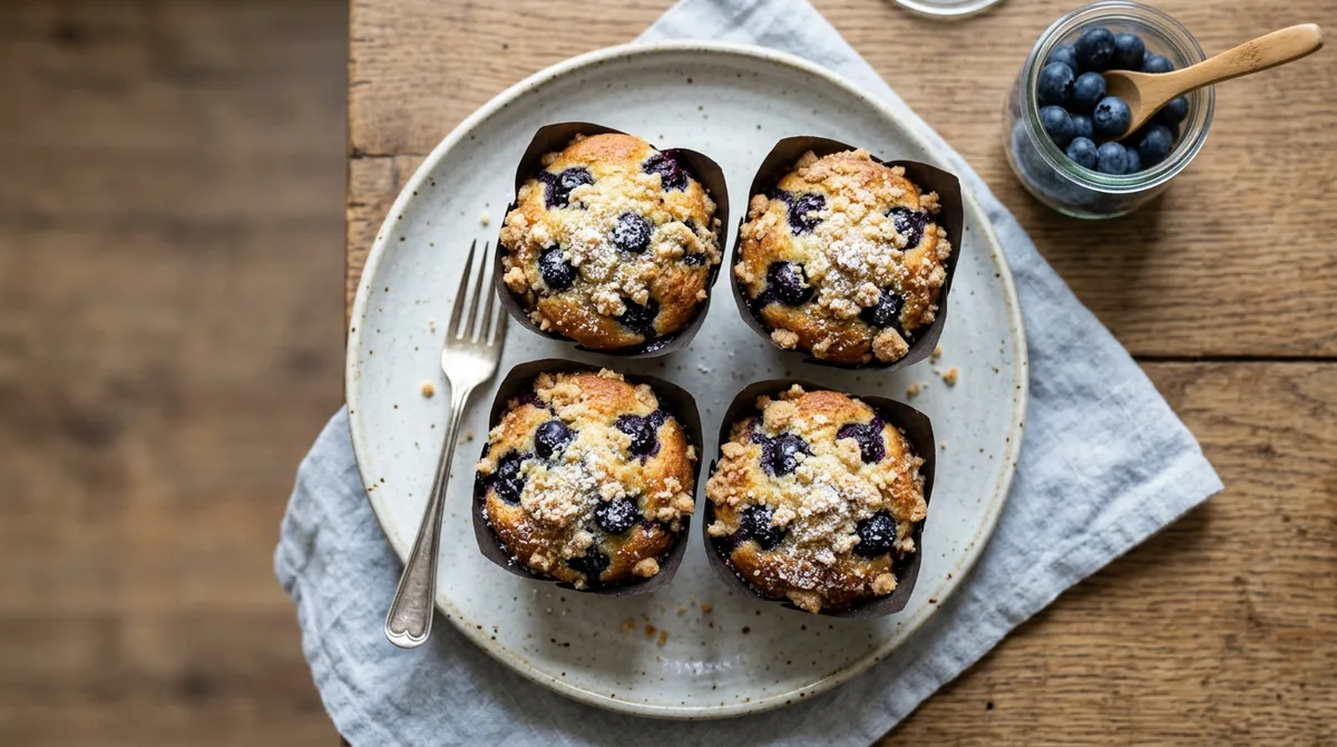 Cannabis Blueberry Muffins