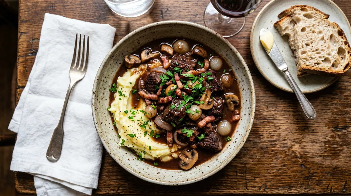 Cannabis Beef Bourguignon