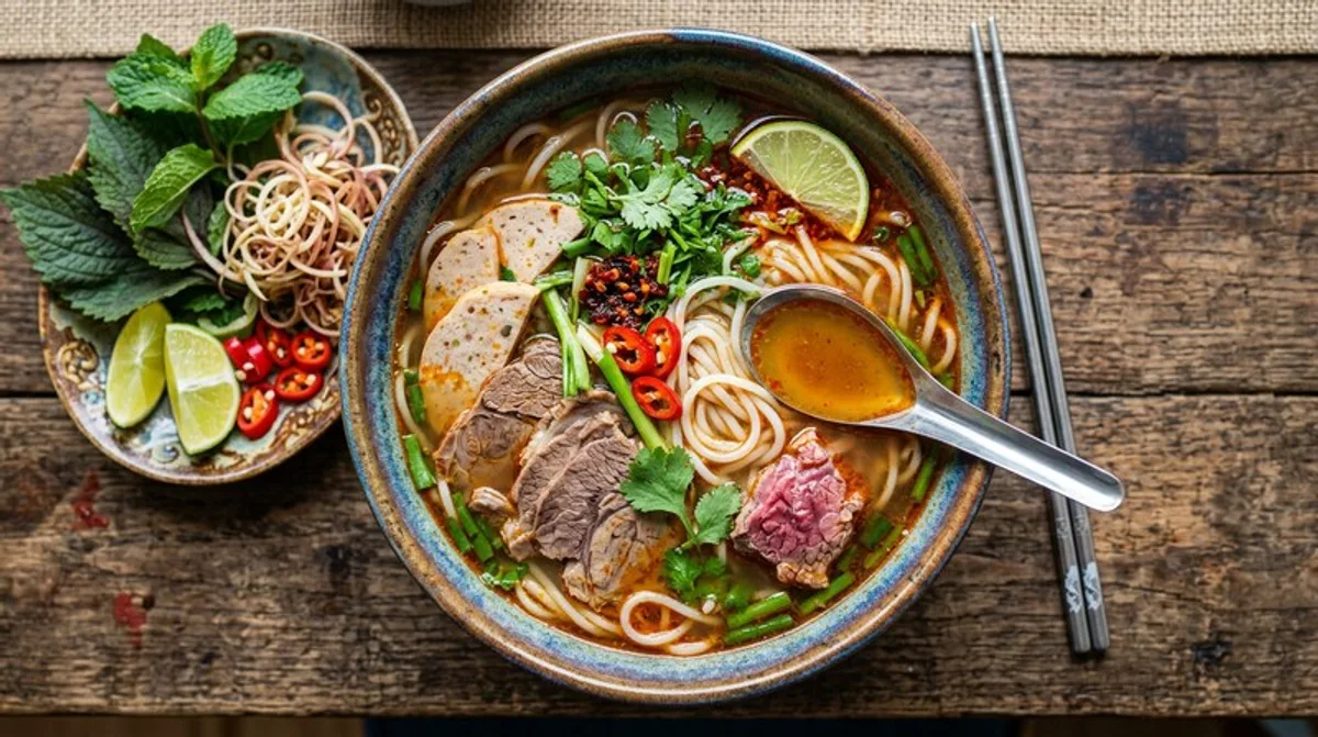 Cannabis Spicy Beef Noodle Soup