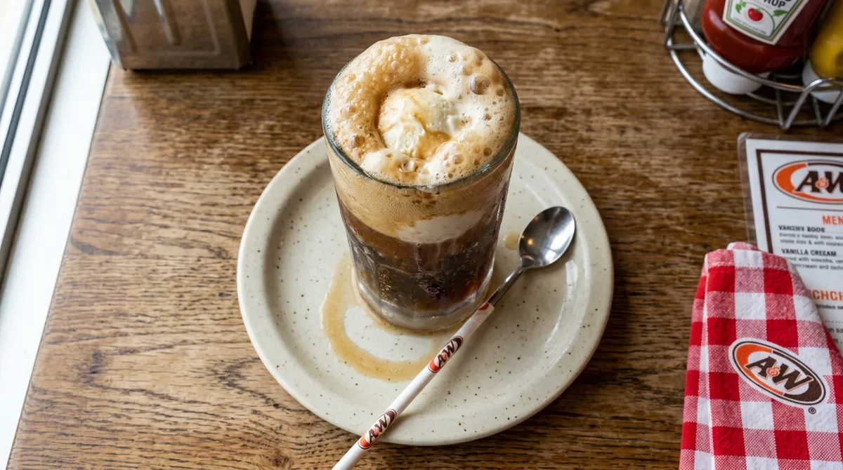 Infused Root Beer Float