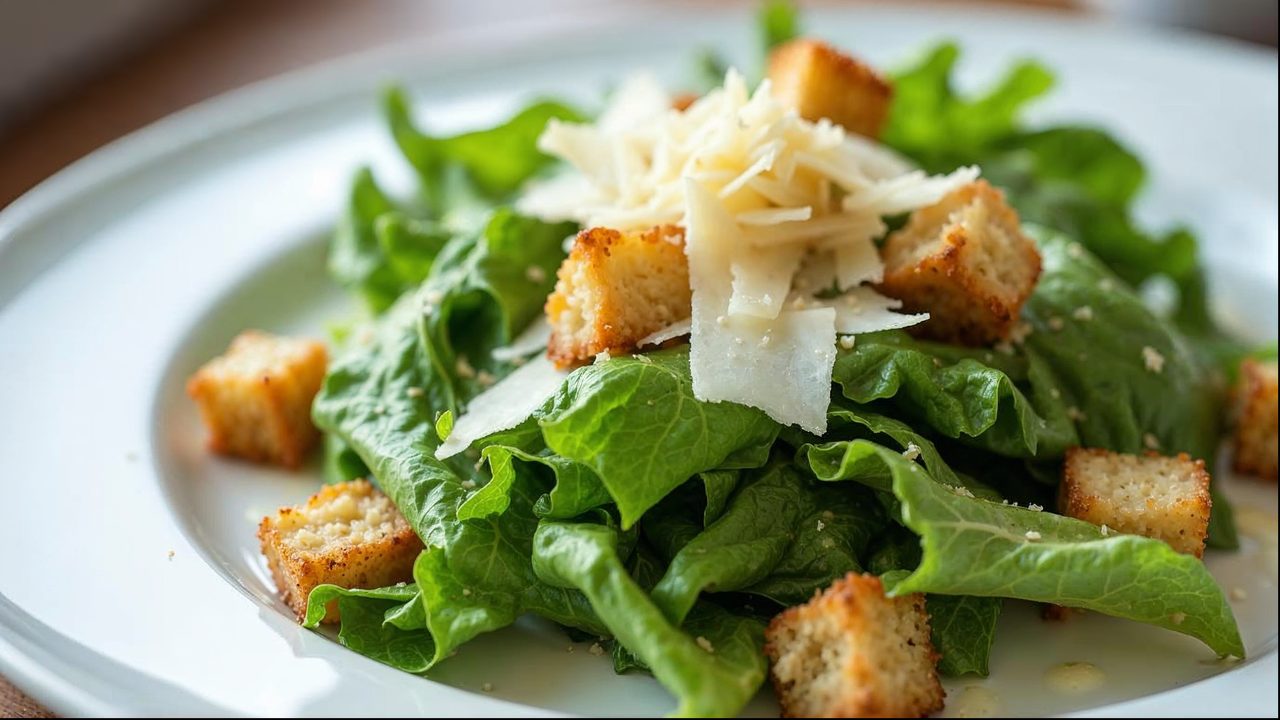 Cannabis Caesar Salad