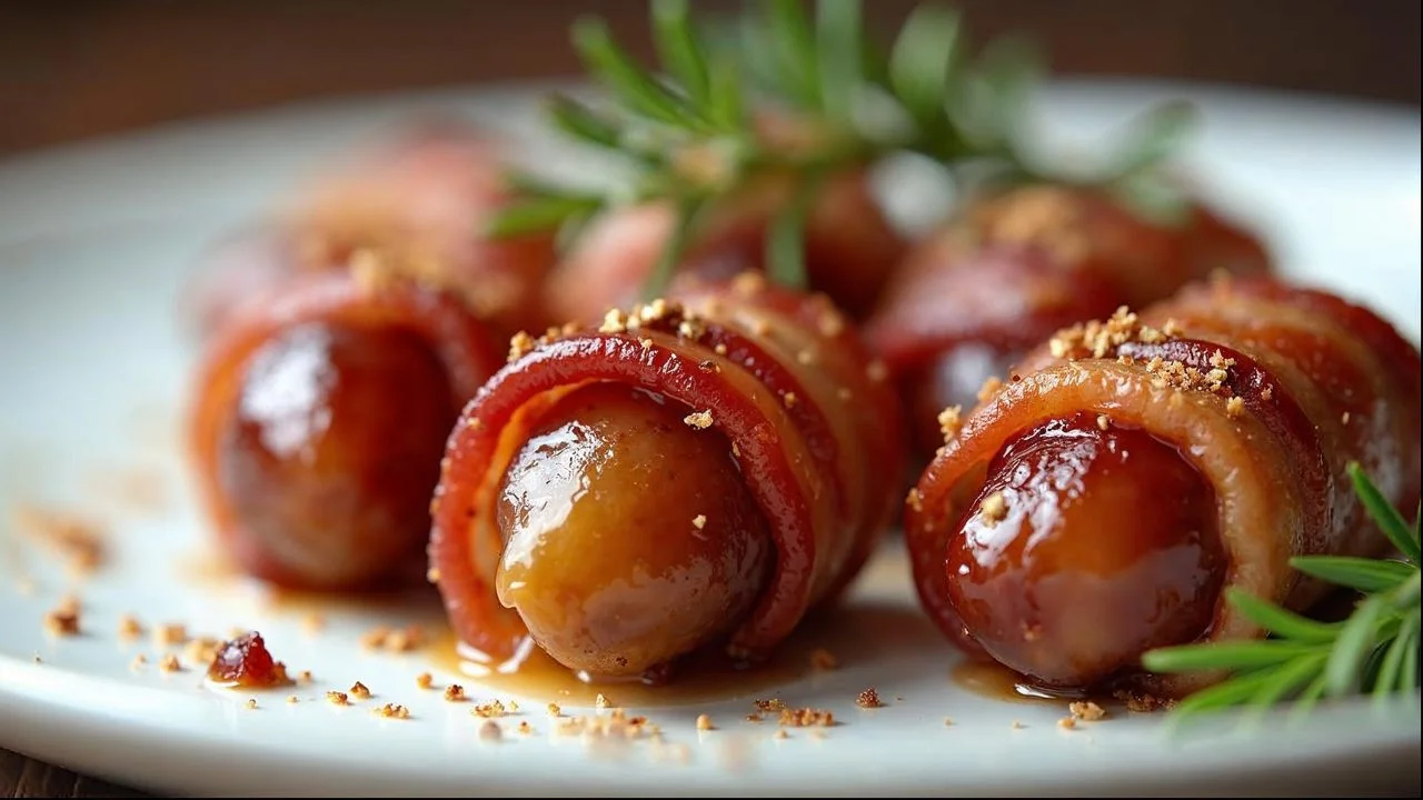 Cannabis Bacon-Wrapped Dates