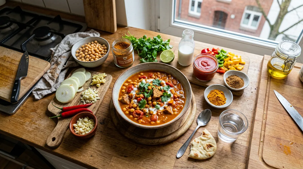Cannabis Chickpea Tikka Masala