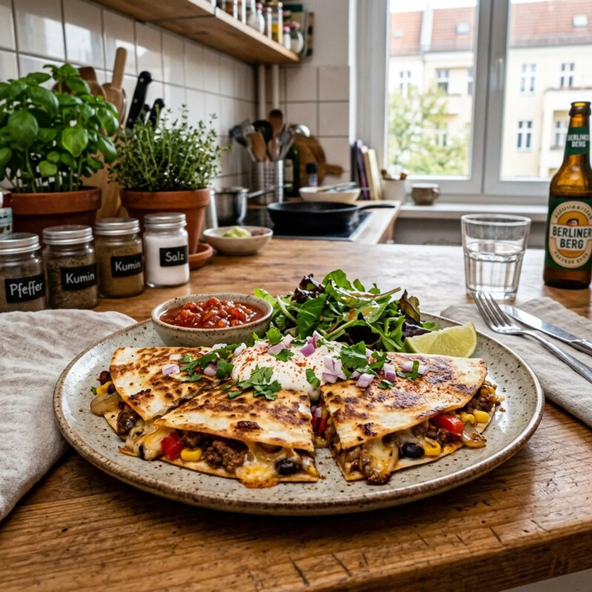 Infused Cook Out Quesadilla