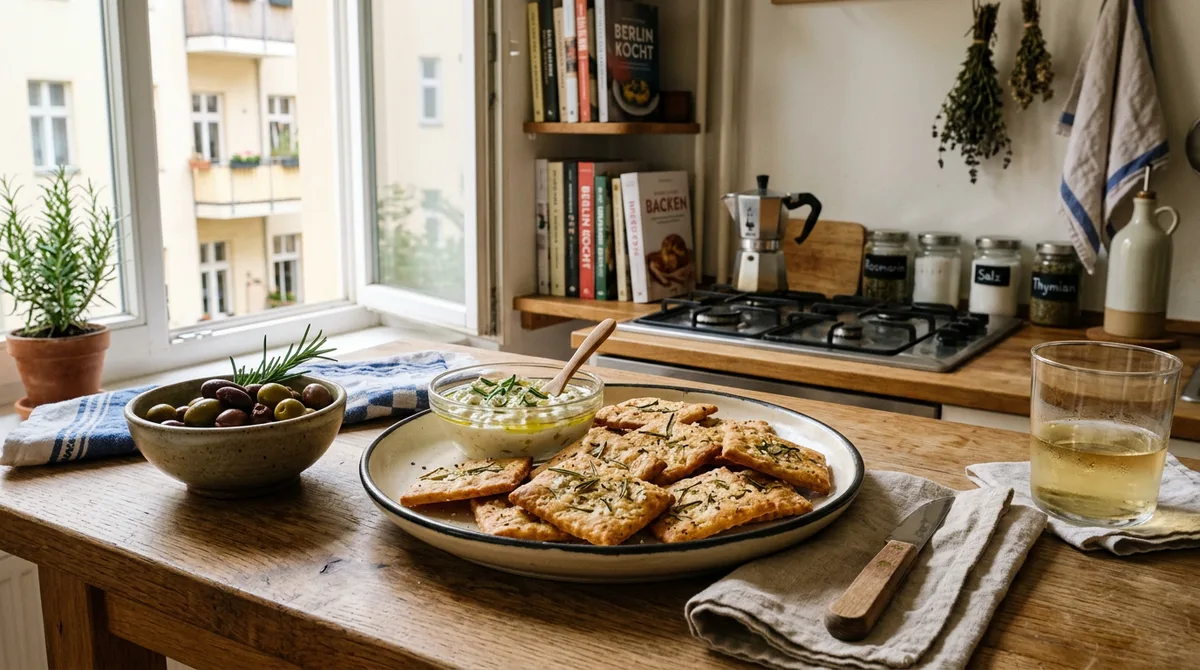 Cannabis Rosemary Crackers