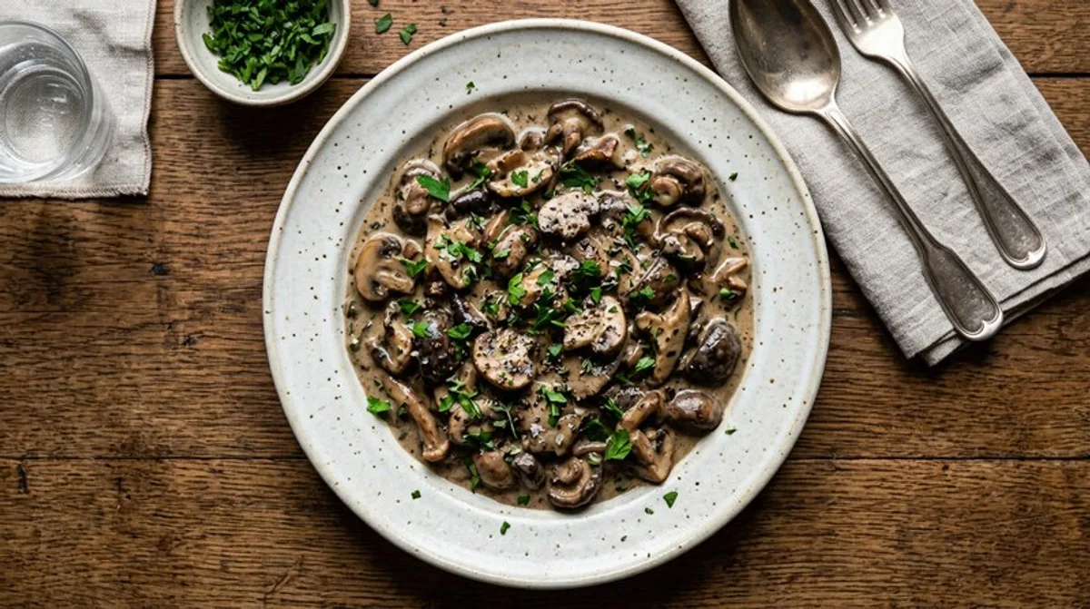 Cannabis Mushroom Risotto