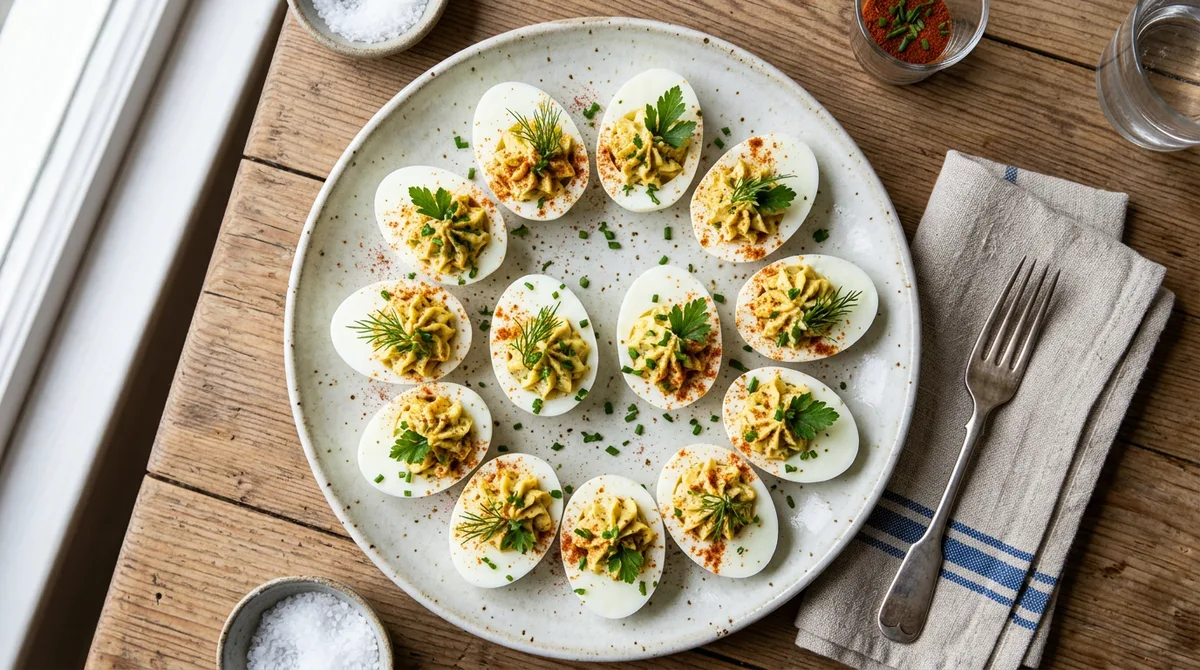 Cannabis Deviled Eggs