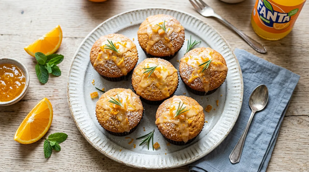 Cannabis Fanta Orange Muffins — Zesty & Moist