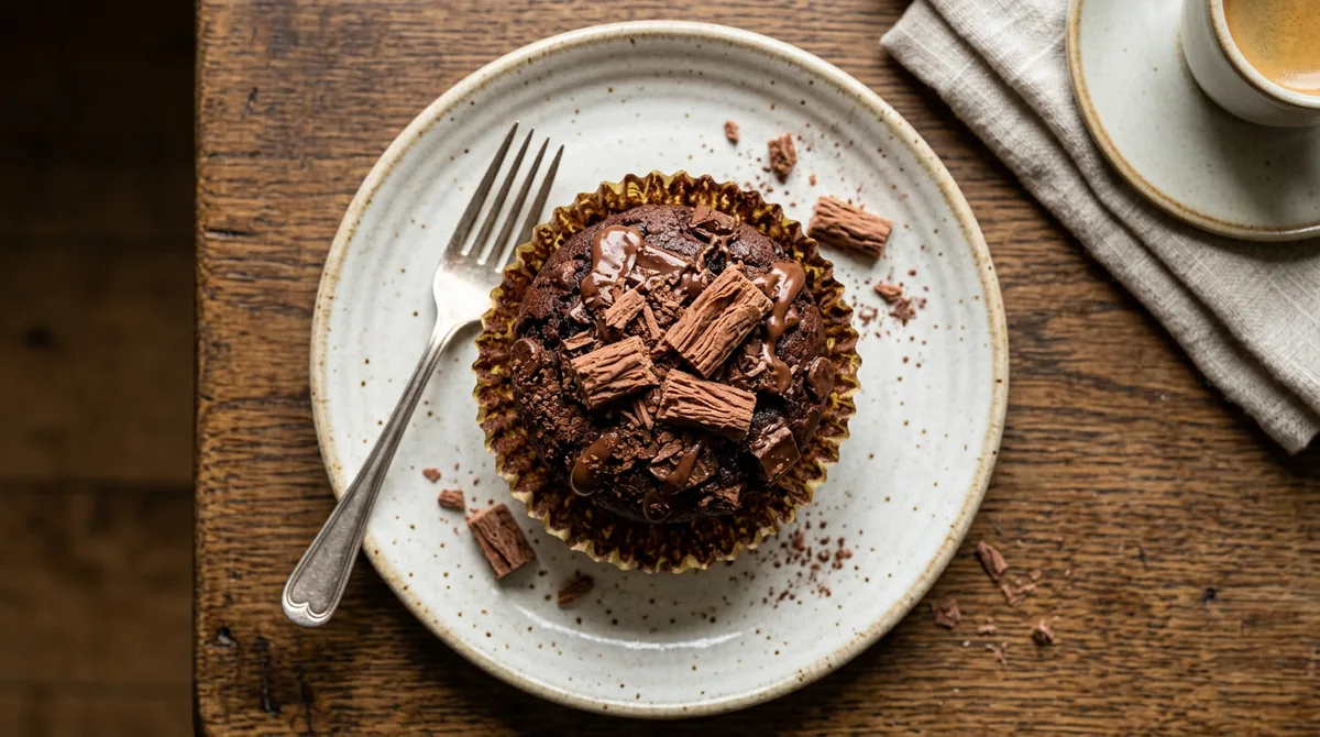 Cannabis Flake Chocolate Muffins