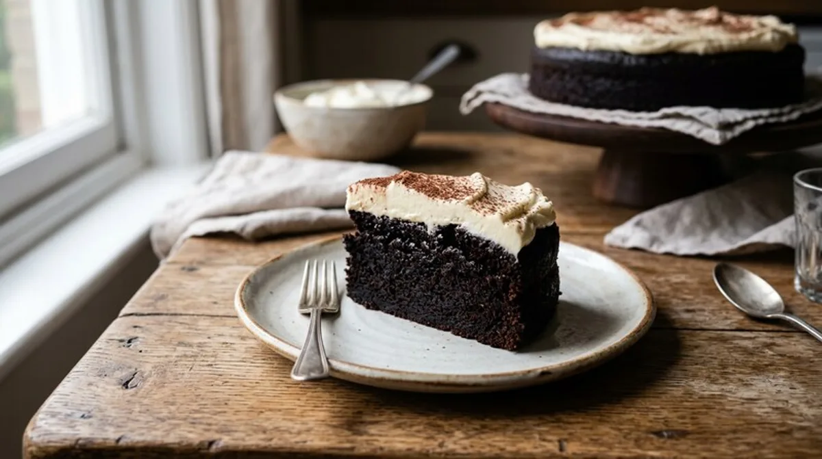 Cannabis Guinness Chocolate Cake