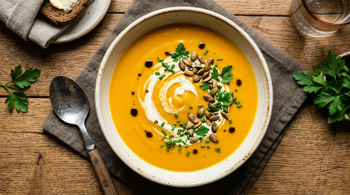 Cannabis Pumpkin Cream Soup