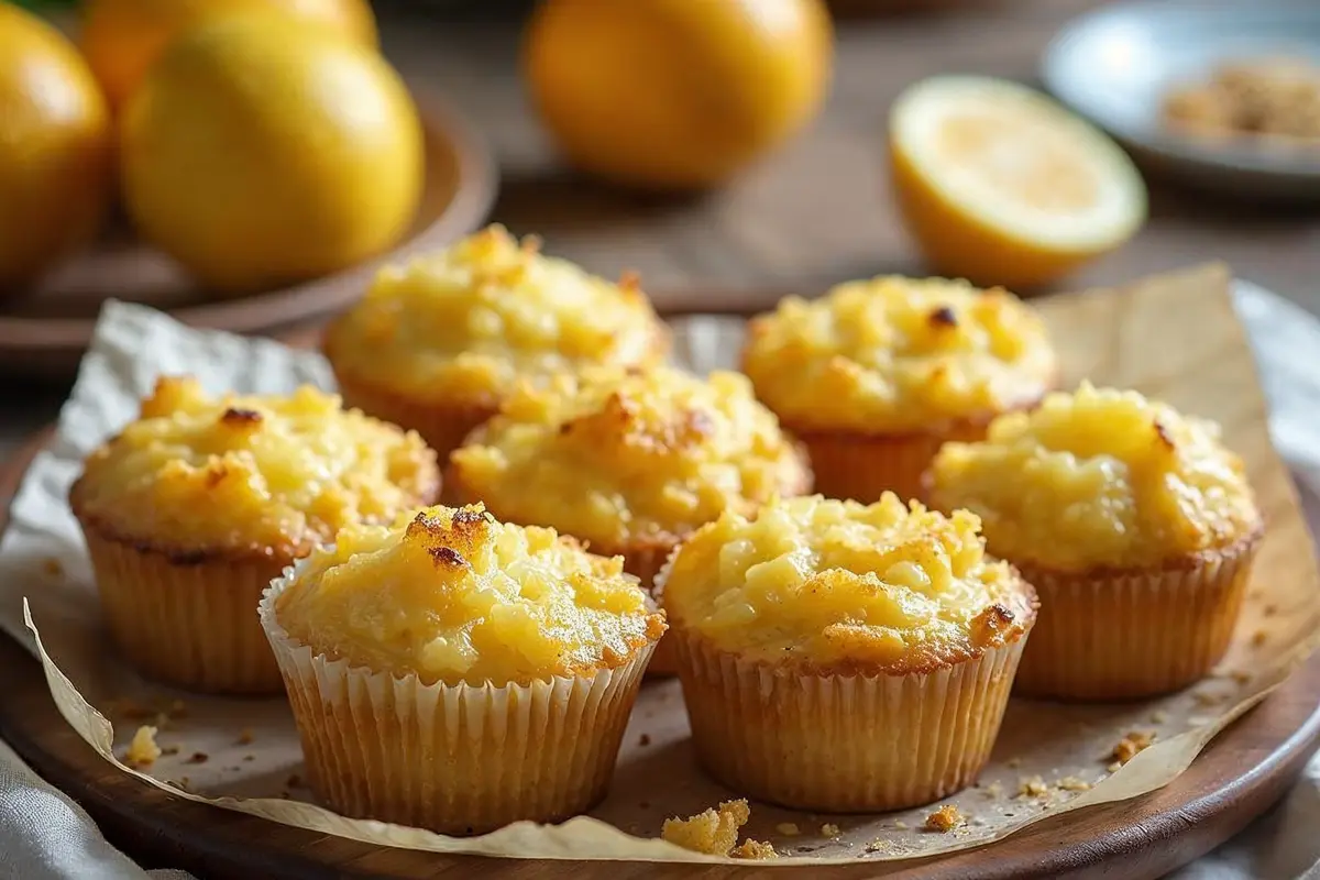 Cannabis Lemon Muffins