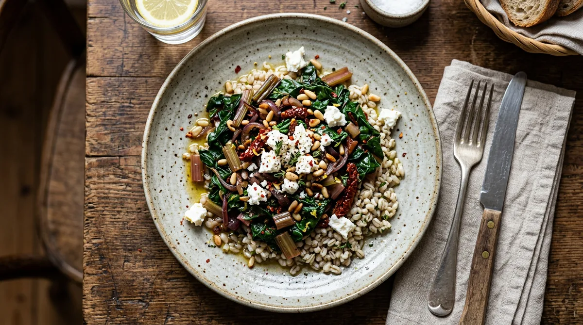 Cannabis Chard Risotto