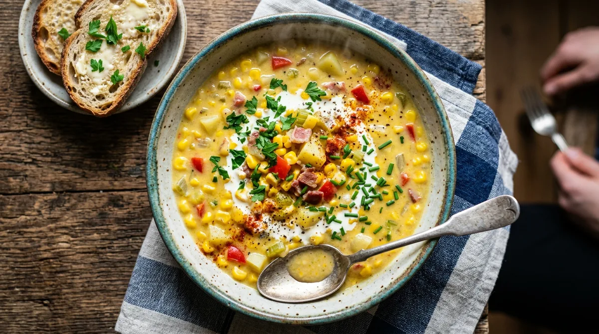 Cannabis Corn Soup