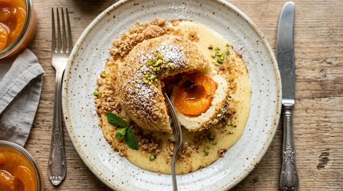 Cannabis Apricot Dumplings