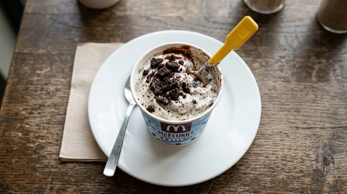 Cannabis McFlurry Style Oreo Ice Cream