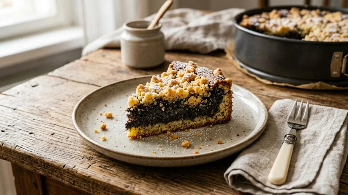 Cannabis Poppy Seed Cake