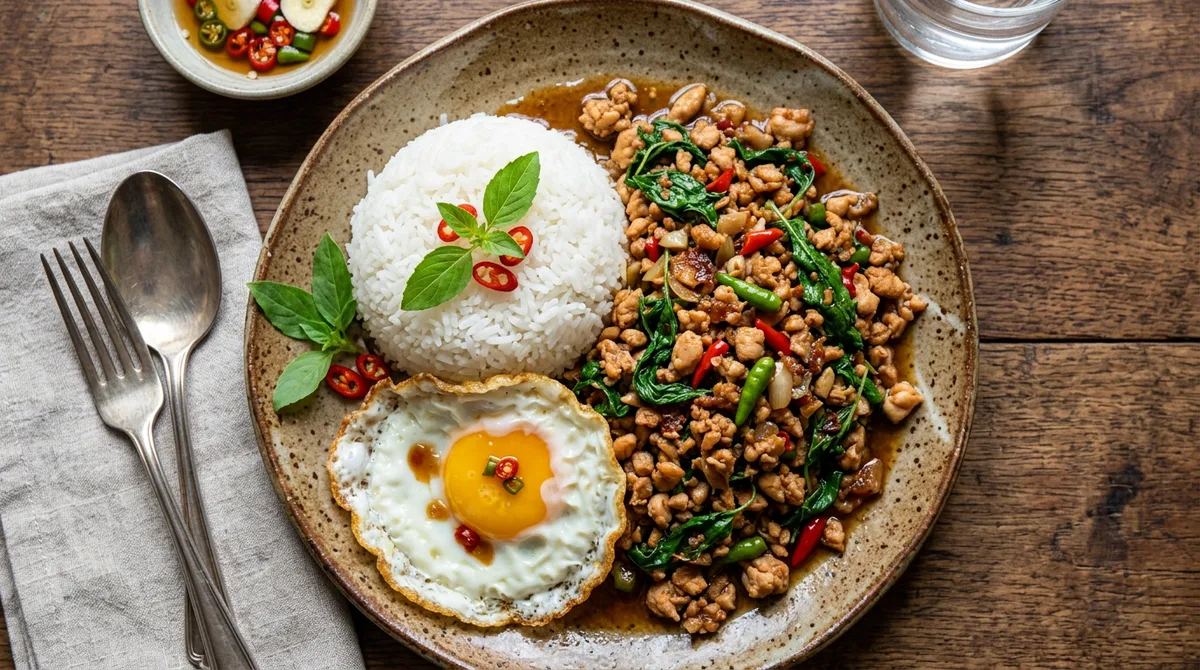 Cannabis Basil Pork Stir-Fry
