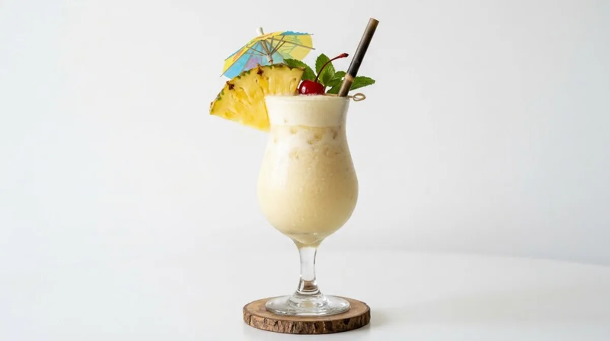 Cannabis Piña Colada Mocktail