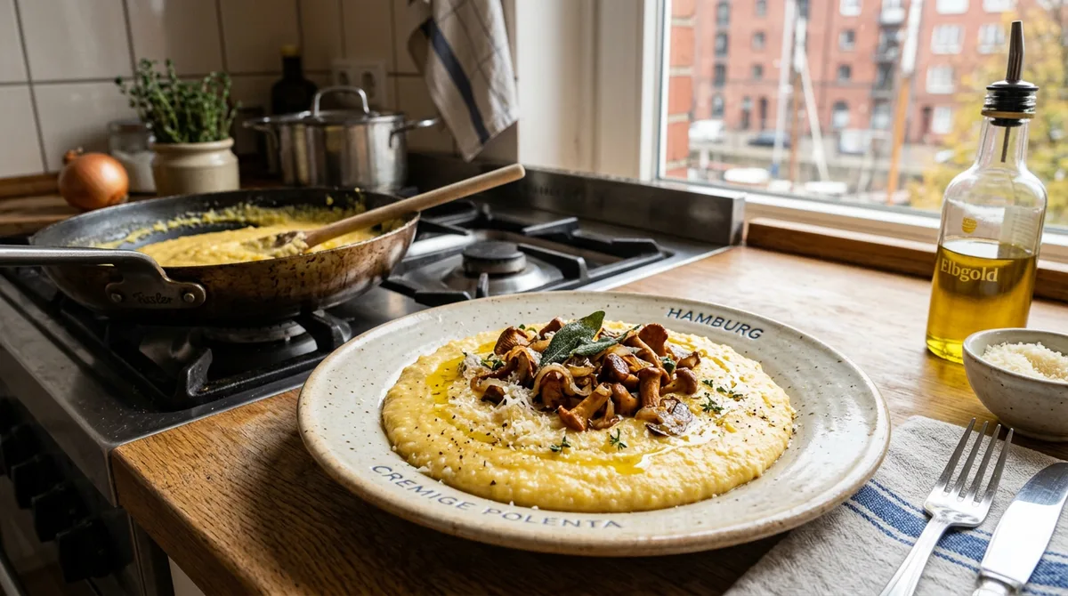 Creamy Cannabis Polenta