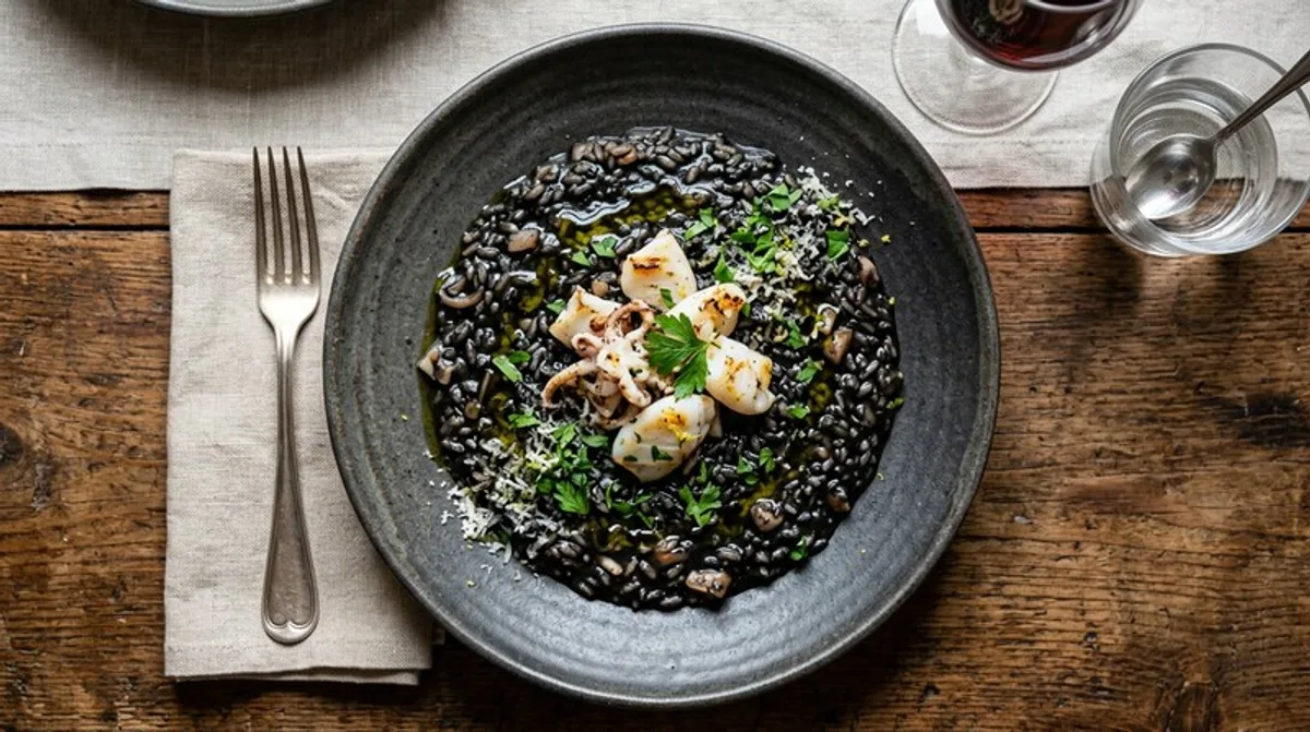 Cannabis Mushroom Risotto