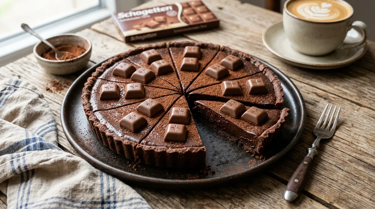 Cannabis Schogetten Chocolate Tart