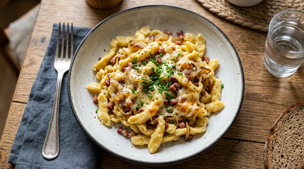 Cannabis Cheese Spätzle
