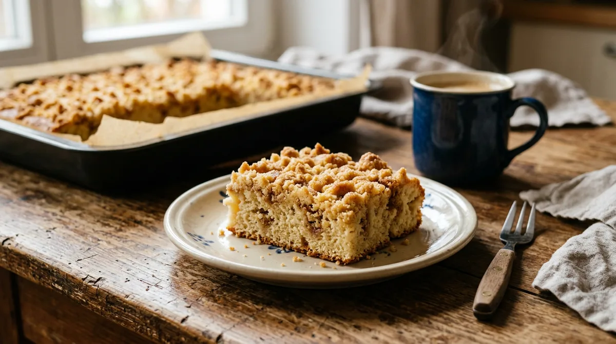 Cannabis Crumb Cake