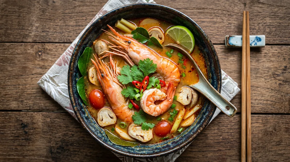 Cannabis Tom Yum Soup