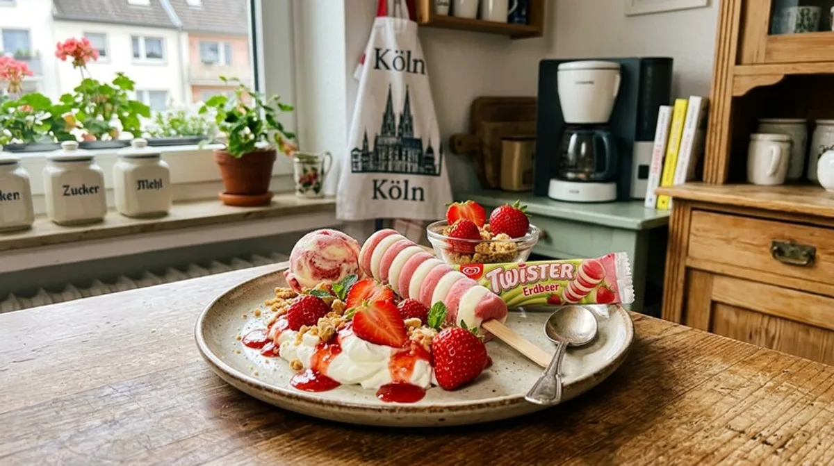 Cannabis Twister Strawberry Lolly