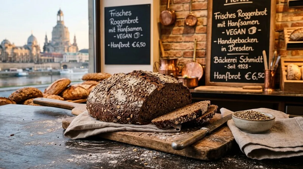 Vegan Hemp Rye Bread