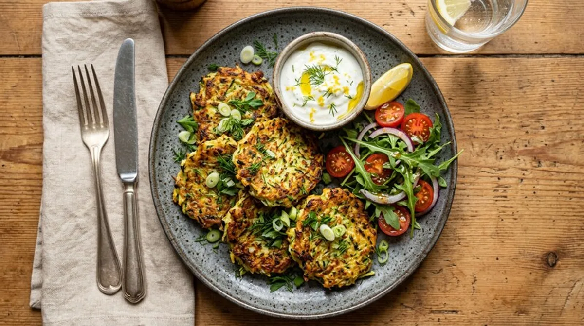 Cannabis Zucchini Fritters