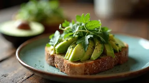 Avocado Toast with Hemp Oil