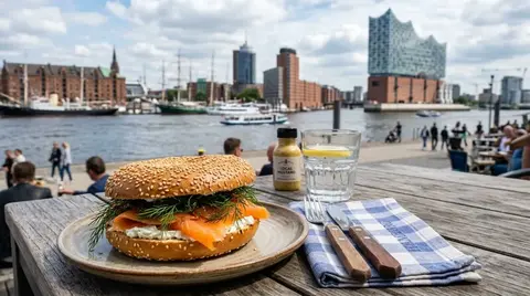 Salmon Bagel Cannabis