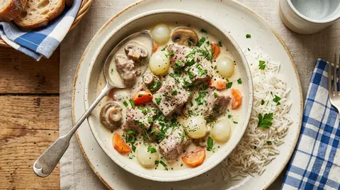 Cannabis Veal Blanquette