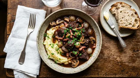 Cannabis Beef Bourguignon