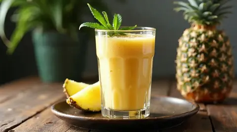 Cannabis Pineapple Smoothie