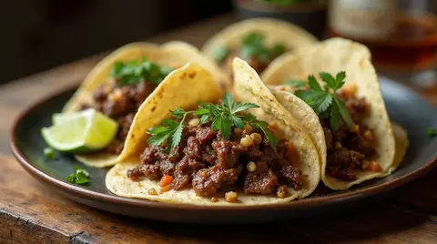 Cannabis Beef Street Tacos