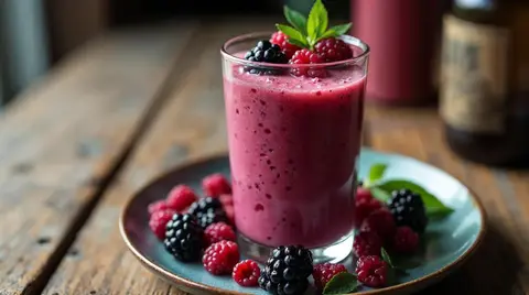 Cannabis Berry Smoothie