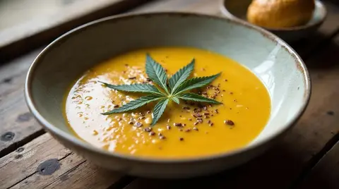 Cannabis Cauliflower Soup