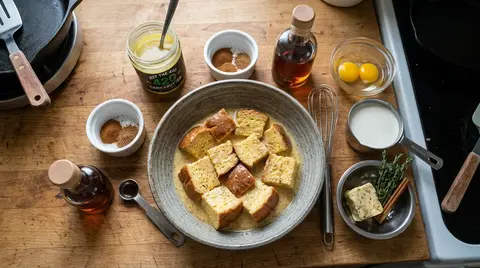 Cannabutter Brioche French Toast