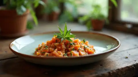 Cannabis Ceviche