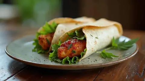 Cannabis Chicken Wrap