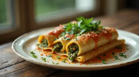 Cannabis Green Enchiladas