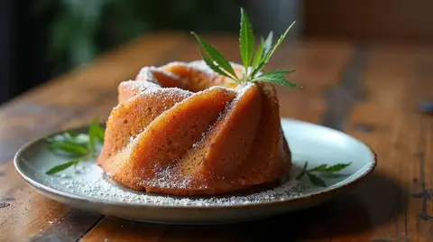 Cannabis Bundt Cake