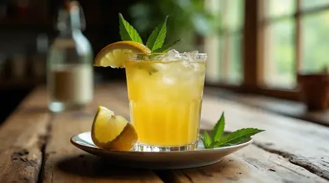 Cannabis Ginger Lemonade