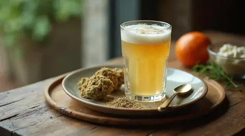 Cannabis Kefir Drink