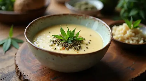 Cannabis Coconut Soup