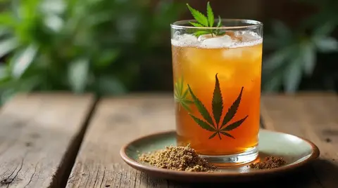 Cannabis Kombucha Infusion
